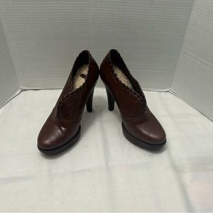 UGG LEATHER HEELS